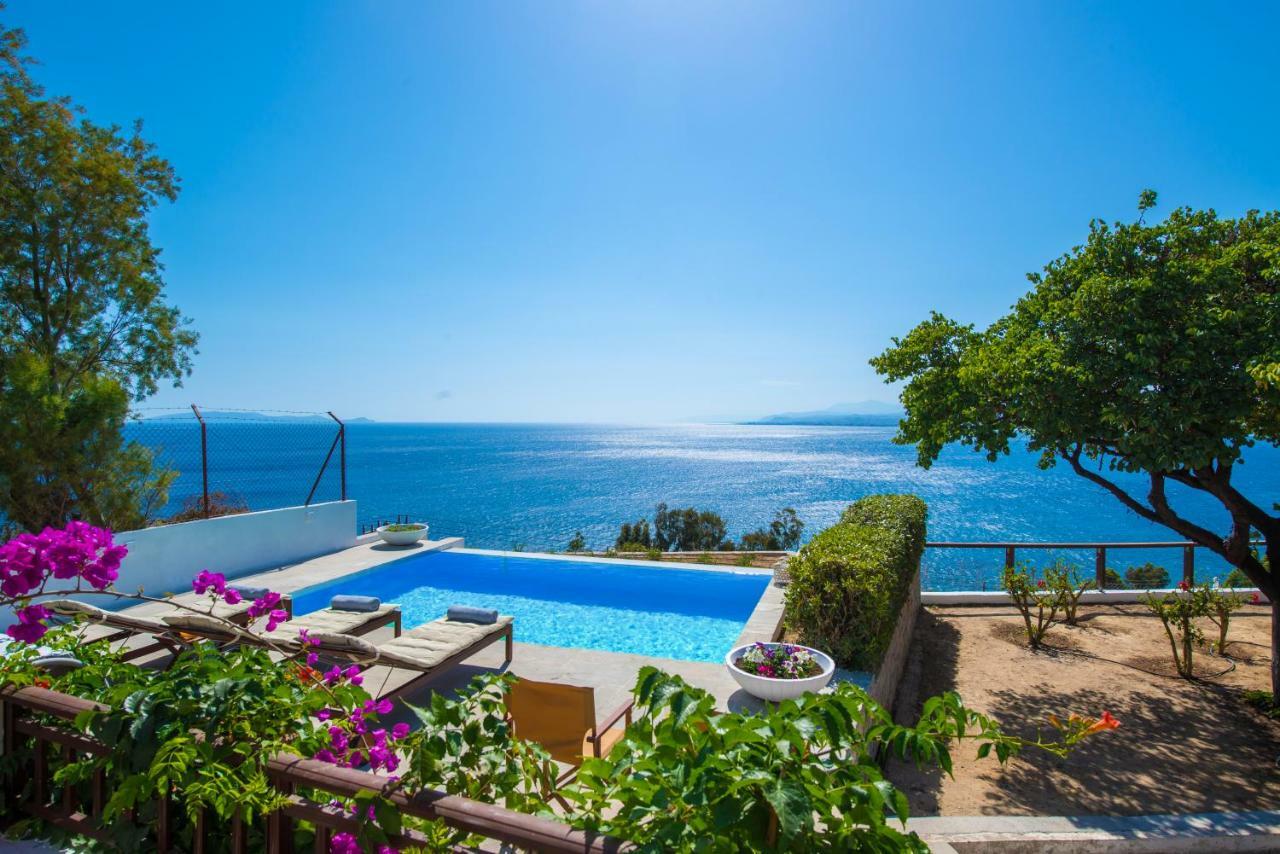Helidoni Hill seaview family villa Palaiokastro  Exterior foto