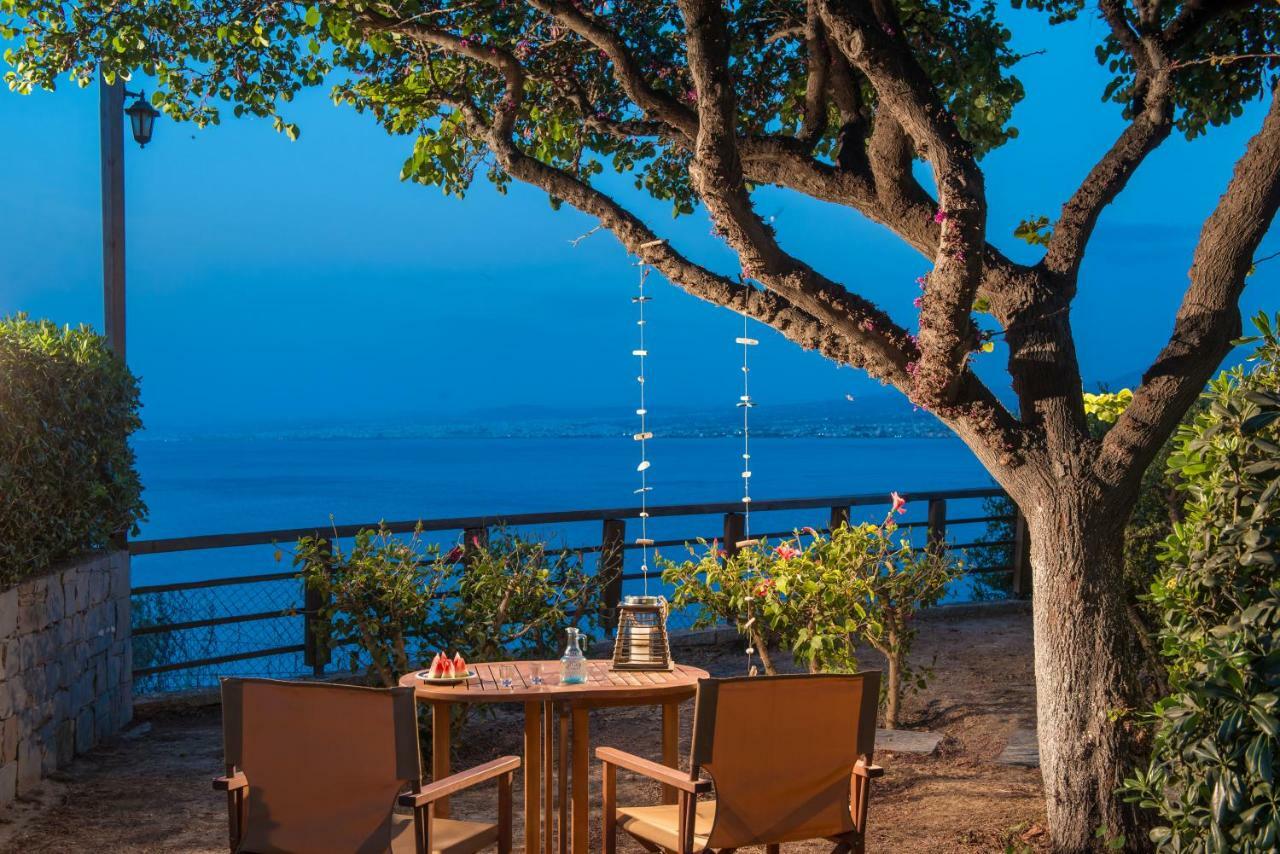 Helidoni Hill seaview family villa Palaiokastro  Exterior foto