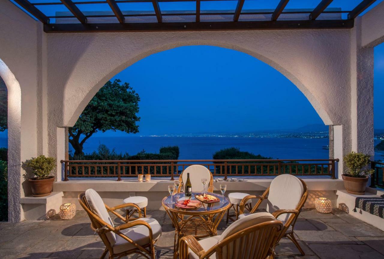 Helidoni Hill seaview family villa Palaiokastro  Exterior foto